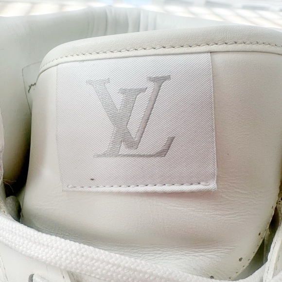 Louis Vuitton Men’s Rivoli Boot Sneaker White Leather US 11.5 - Picture 5 of 9